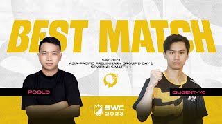 POOLD VS DILIGENTYC  BEST MATCH  ASIAPACIFIC PRELIM GROUP D DAY 1  SWC2023  Summoners War [upl. by Noreg]