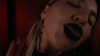 KISSING YOUR SCREEN ASMR  BLACK LIPSTICK EDITION 🎃 Mouth Sounds amp Visual Triggers [upl. by Eilsil913]