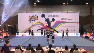 CHEER 2015 Cyrens routine [upl. by Aliled133]