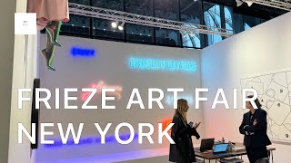 FRIEZE ART FAIR NEW YORK 2024 ep3 ARTNYC [upl. by Aralc]