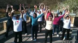 Outdoor Senior Stretch Class by Active Life Forever nee Active Life FIC [upl. by Walters640]