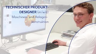 Technischer Produktdesigner Fachrichtung Maschinen und Anlagenbau  KOLBUS Ausbildungsberuf clip [upl. by Casie325]