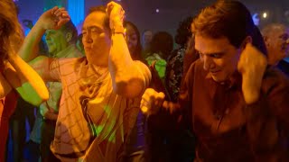 Daniel Johnny Chozen partying amp dancing together  Cobra Kai Season 5 HD [upl. by Malka]