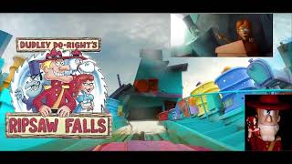 Dudley DoRight’s Ripsaw Falls  Armory Shootout Snidely’s Crossfire Source Music [upl. by Virnelli]