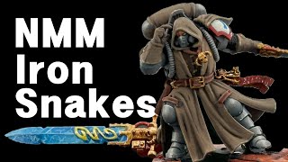 Step by Step  Iron Snakes Primaris Librarian in Phobos Armor NMM [upl. by Rramo]