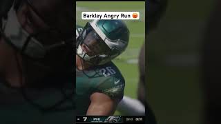 Saquon Barkley  Big ANGRY Run  Eagles  madden25 [upl. by Tterag28]