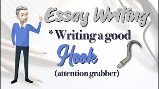 ESL Writing  How to write a HOOK Essay writing [upl. by Eseeryt478]