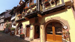 Eguisheim im Elsass ein mittelalterliches Dorf in Frankreich [upl. by Jesse147]