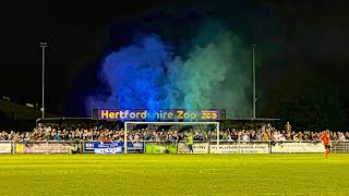 Enfield town fans at home vs wingate amp Finchley 1524 [upl. by Harutak]