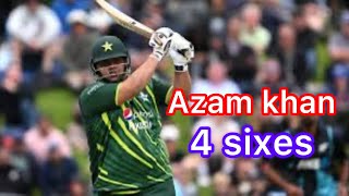 Azam Khan batting today  pak vs ire  Azam khan [upl. by Eenahpets]