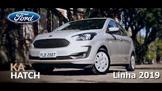 Ford Ka 2019  Hatch sedã e FreeStyle [upl. by Hannahc]