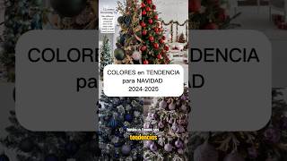 ¡Árboles de Navidad y Colores 🌟 Tendencias 20242025 🎄 christmas merrychristmas tending [upl. by Alaunnoif]