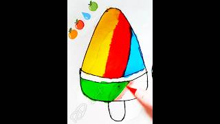 Satisfying art 🍊🍎💧🍏trending youtube youtubeshortsyoutuber shorts short viralvideo loveyt [upl. by Nahgeam]