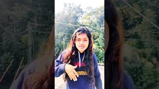 Bom Jiska Dole Sole😛🤪 jiska dole sole song sort video 😍😍Anika ❤️ jakir trending viralvideo [upl. by Assilen]