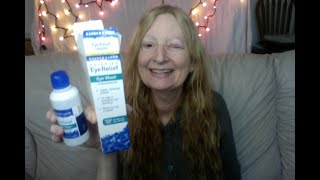 Update On My Eye Upper Eyelid Puffy Red Pain Bausch Lomb Eye Wash [upl. by Morrill]