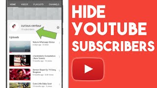 How to Hide Subscribers on Youtube  Hide Youtube Channel Subs Count on Android [upl. by Strage768]