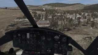 DCS UH1H Huey Campaign Mission 3 Reporters [upl. by Selrahc81]