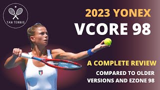 2023 Yonex Vcore 98 Review The blacksheep of the Vcore line [upl. by Oramug]