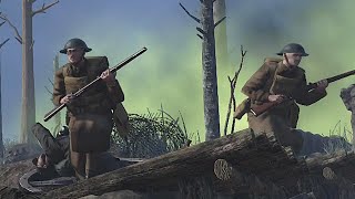 Battle of Passchendaele  WW1  Verdun Gameplay [upl. by Ennairrek845]