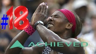 All 18 of Serena Williams Grand Slams Winning Moments [upl. by Channing735]