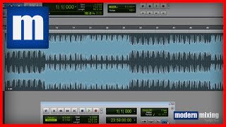 How to Find the Tempo of a BeatInstrumental Pro Tools  ModernMixingcom [upl. by Eseuqram]