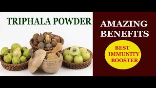 Amazing health benefits of triphala powder  Triphala choornam top benefits [upl. by Judsen]