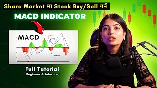 MACD Indicator In Nepse  Tutorial Video  Nepal Share Market  CA Supriya Sharma [upl. by Three]