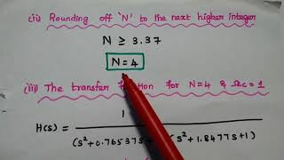 Design of Analog Butterworth Filter  Problem1 Solved  IIR Filters  DTSP [upl. by Fina960]