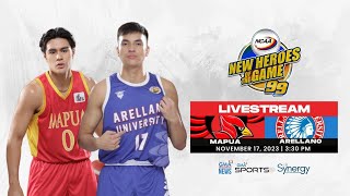 NCAA Season 99  Mapua vs Arellano Mens Basketball LIVESTREAM [upl. by Also87]