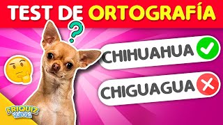 TEST DE ORTOGRAFÍA 2 🟢🤔🔴  ¿Cómo se escribe  Descubre la CORRECTA  NIVEL FACIL FriQuiz Trivia [upl. by Leugimsiul]