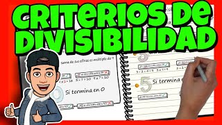 ➗ CRITERIOS de DIVISIBILIDAD ➗ para NIÑOS de PRIMARIA [upl. by Anitsirk240]