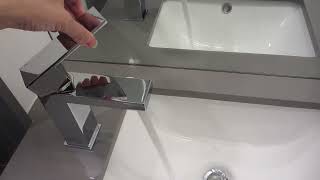 Delta Faucet Single Hole Bathroom Faucet 567LFPP Review [upl. by Feld]