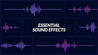 Essential Sound Effects for Animation Composer [upl. by Osborn]