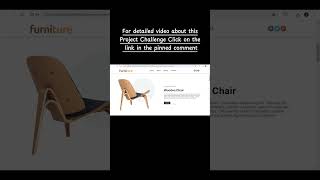 HTML amp CSS Project Challenge2 Furniture Website  responsive Clone Free Images amp Source Code [upl. by Gudren]