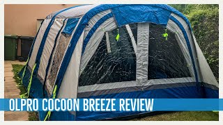 OLPRO Cocoon Breeze Review  Air Beam Drive Away Awning for Campervans [upl. by Netsruk]