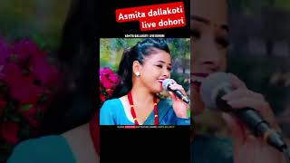 Asmita dallakoti live dohorishorts video [upl. by Ettenaej]