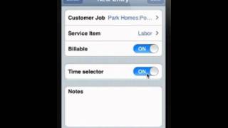 Enter timesheet into iPhone [upl. by Gardol]