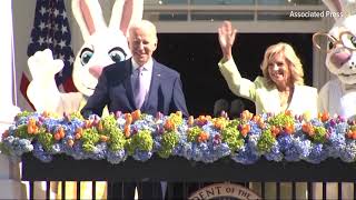 President Biden hosts annual Easter Egg Roll at the White House [upl. by Engen]