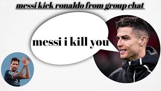 if ronaldo and messi had a group chat with rodrik and vinicias jr [upl. by Avuha]