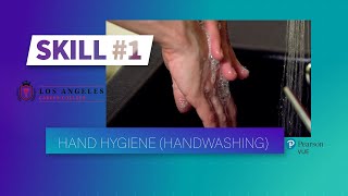 LACC  CNA Skill 1  Hand Hygiene Hand Washing [upl. by Adekan]