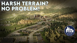 Six Tips to Build on Steep Terrain Like a Pro in Cities Skylines 2 [upl. by Pope]