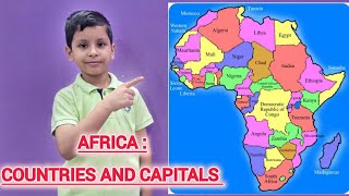 African Countries and their Capitals [upl. by Zitella]