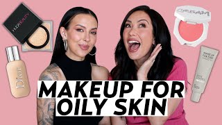 The BEST Makeup for Oily Skin According to a Makeup Artist  Beauty with Susan Yara [upl. by Anik]