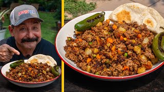 How to Make PICADILLO con PAPAS Mexican Ground Beef Recipe made Texas Style [upl. by Candy616]