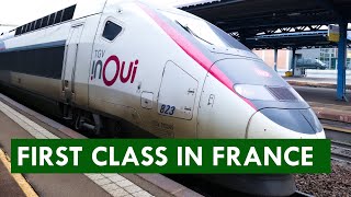 The new TGV InOui in first class Why does it already feel so dated [upl. by Fairleigh]