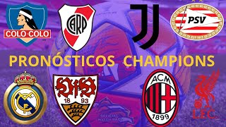 Pronósticos Champions hoy Copa libertadores Copa Sudaméricana ®️✅✅✅®️ [upl. by Lias817]