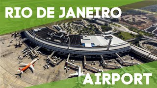 Rio de Janeiro Galeão Airport  from Start to Finish [upl. by Dino62]