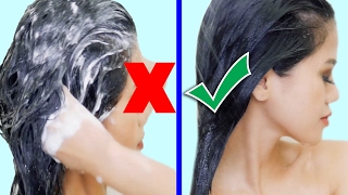 How To Wash Your Hair Correctly and Stop Hair Fall [upl. by Shanon]