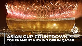 Asian Cup countdown Delayed tournament kicks off in Qatar on Friday [upl. by Assirroc]