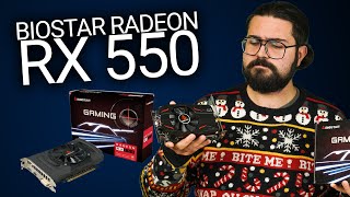 Biostar Radeon RX 550 4GB piccola ma versatile GPU per molti utilizzi [upl. by Petie928]